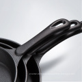3-Piece Sets of Cast Iron Frying Pan/Skillet with Long Handle